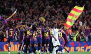 فازبرشلونة-لقب-الدوري-الإسباني-بفوزه-على-غريمه-ريال-مدريد-بهدفين-دون-رد--300x179 رسمياً: برشلونة بطل الدوري الإسباني 2026..