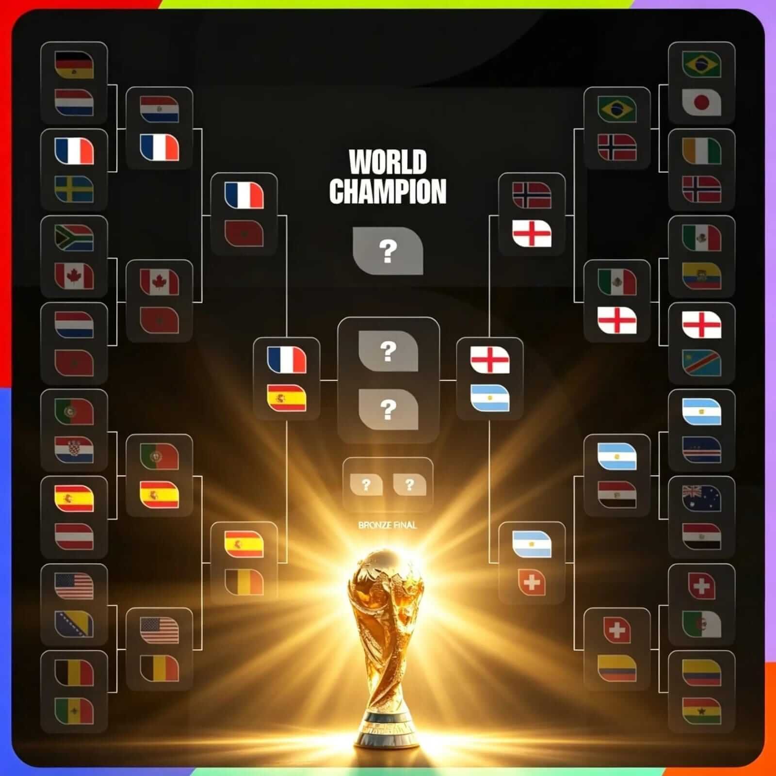 مبارايات نصف النهائي كأس العالم 2026
