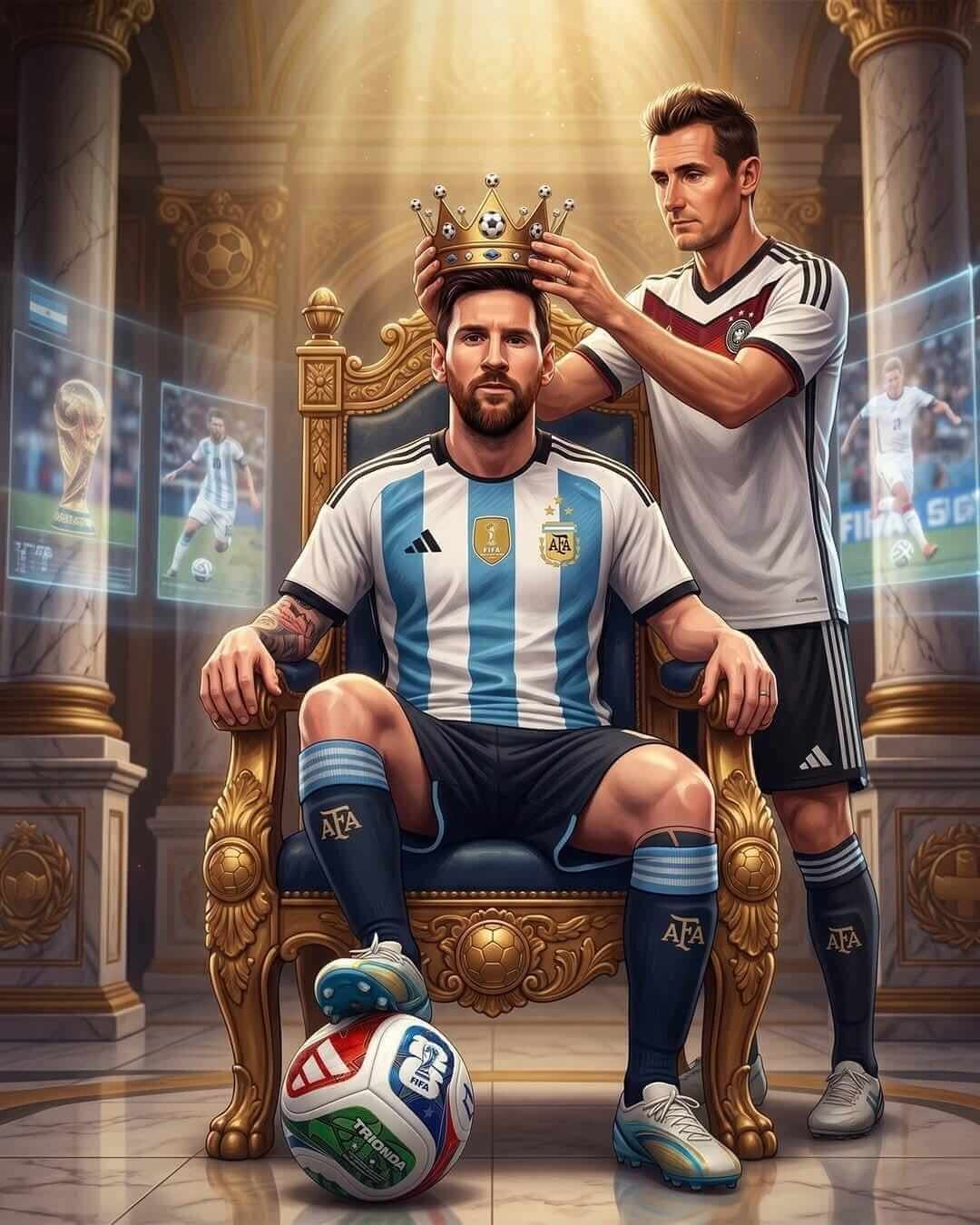 ميسي و الأرقام القياسية في كأس العالم