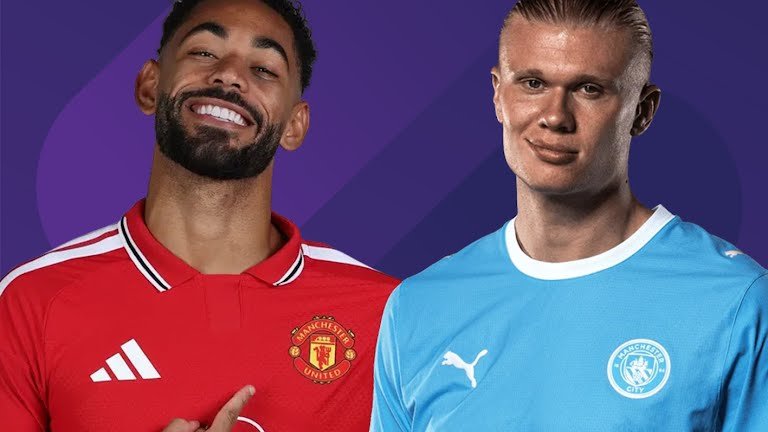 Manchester-United-vs-City-match-2026 مباراة مانشستر سيتي ضد مانشستر يونايتد: السيتيزنز يحسمون الديربي بهدف هالاند رغم الطرد