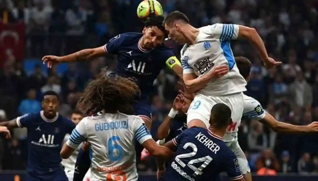 Paris-Saint-Germain-vs.-Olympique-de-Marseille-match-3-1024x585 كلاسيكو الإثارة.. باريس سان جيرمان يحسم قمة "فيلودروم" أمام مارسيليا بثنائية