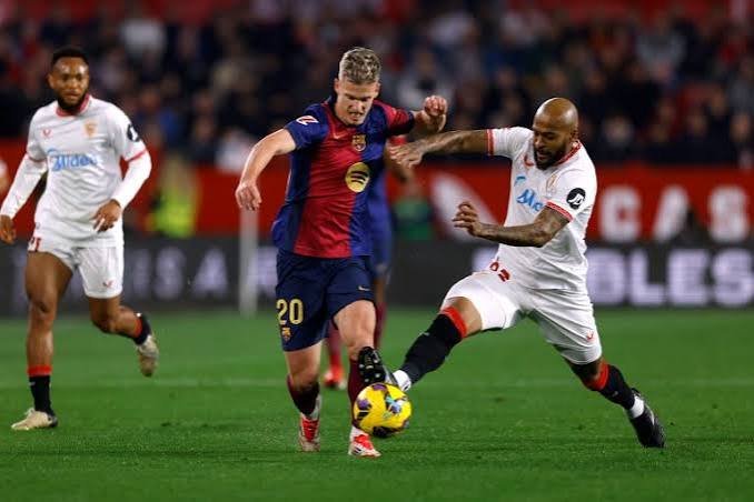 barcelona-vs-sevilla-match-2026 قطار برشلونة لا يتوقف.. هاتريك رافينيا يقلب الطاولة على إشبيلية ويعزز صدارة  الليغا!