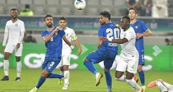 saudi-kuwait-match-2026 الأخضر السعودي يحسم ديربي الخليج الافتتاحي بهدف عكسي أمام الكويت في خليجي 27